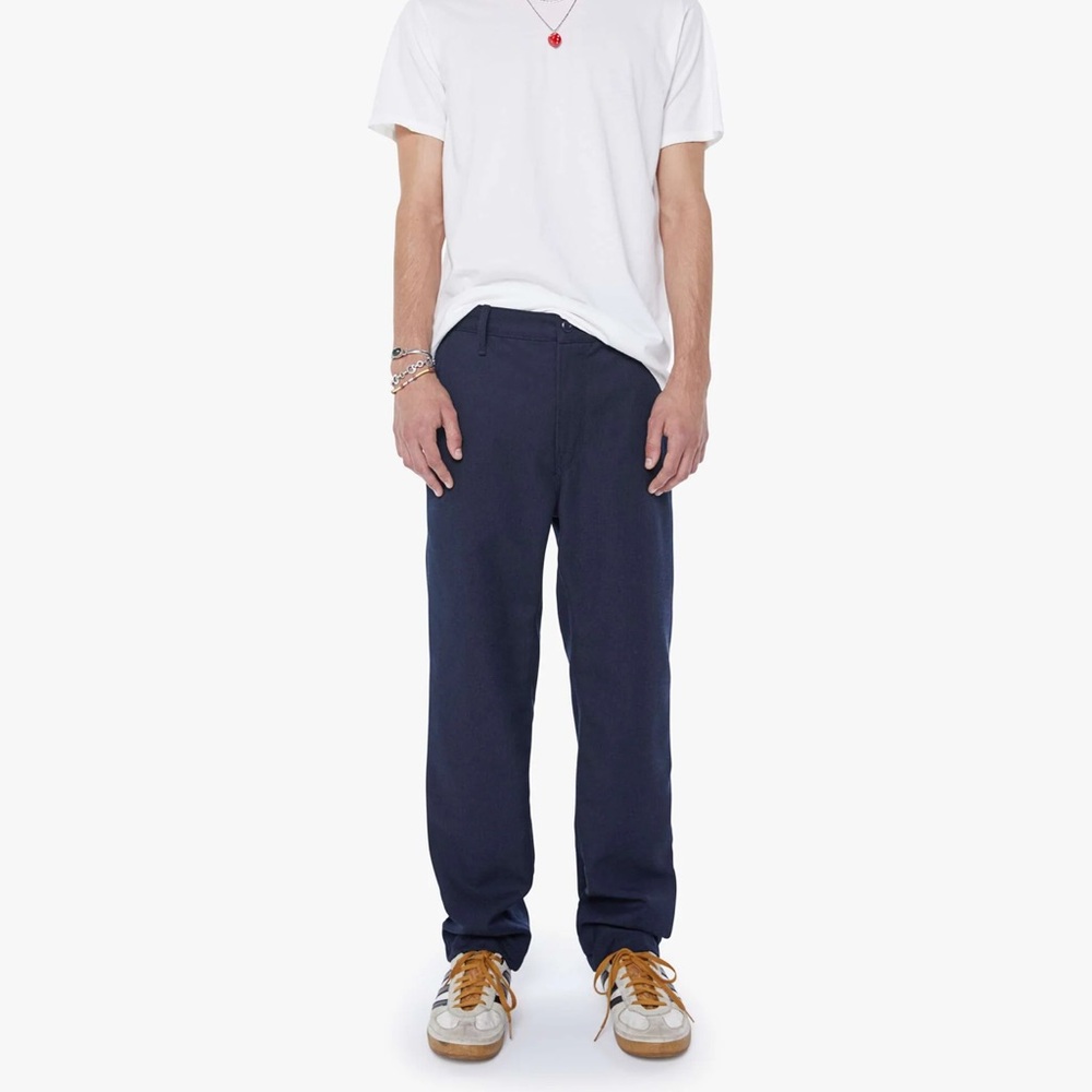 MOTHER Men’s The Duke Pants In Navy‎ size 34 NWT